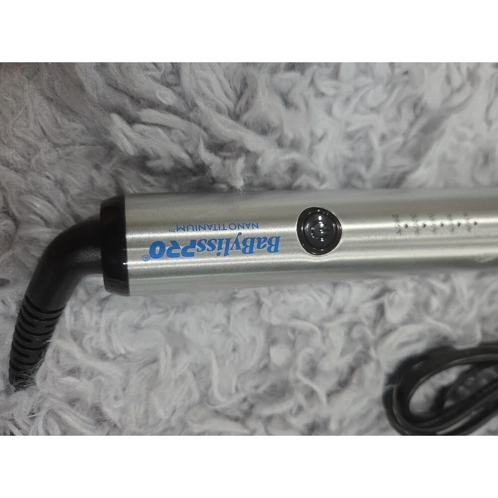 Babyliss Pro Nano Titanium Spring Curling Iron NEW NEVER USED Tested B23